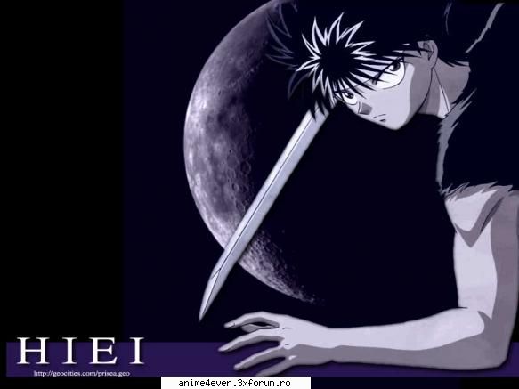 Hiei vs Yusuke - asa hiei e tare ce mai!!!!!!!!!!!!!!! - Yu Yu Hakusho